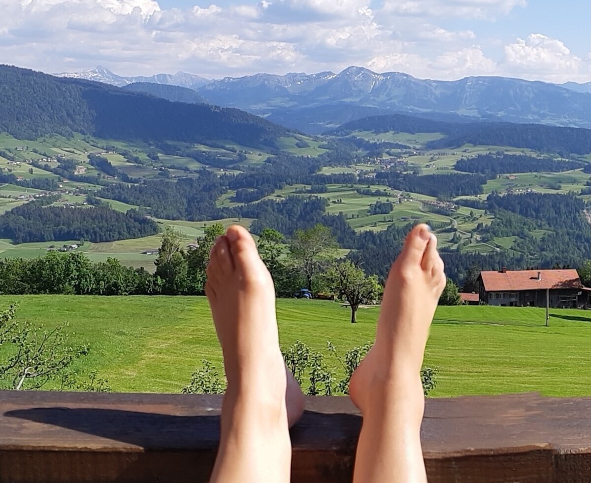 Entspannung auf dem Balkon - Vitamin D tanken