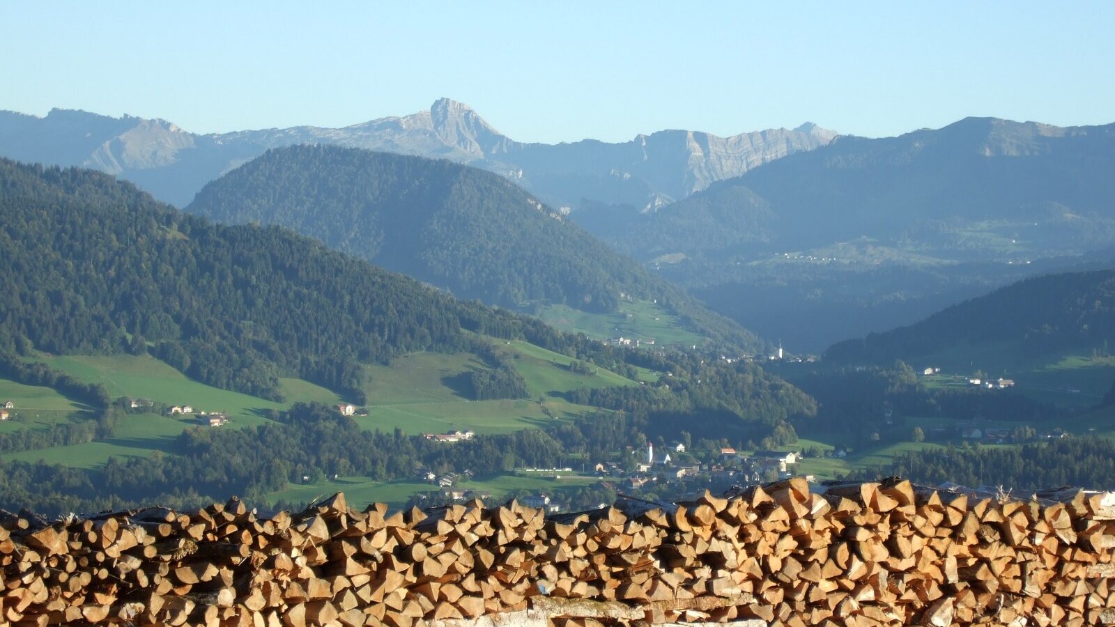 Blick zum Hohen Ifen