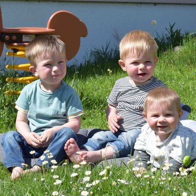 Unsere drei Enkel Konrad, Josef & Antonius