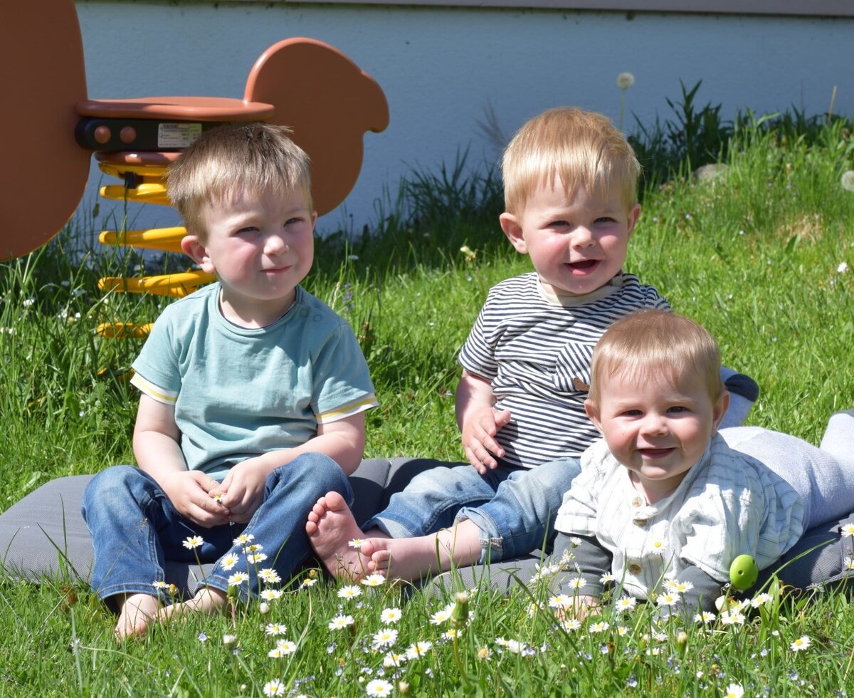 Unsere drei Enkel Konrad, Josef & Antonius