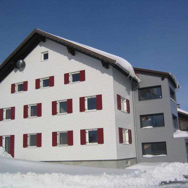 Hofansicht Winter