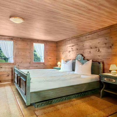 Knusperhüsle Innenansicht Schlafzimmer