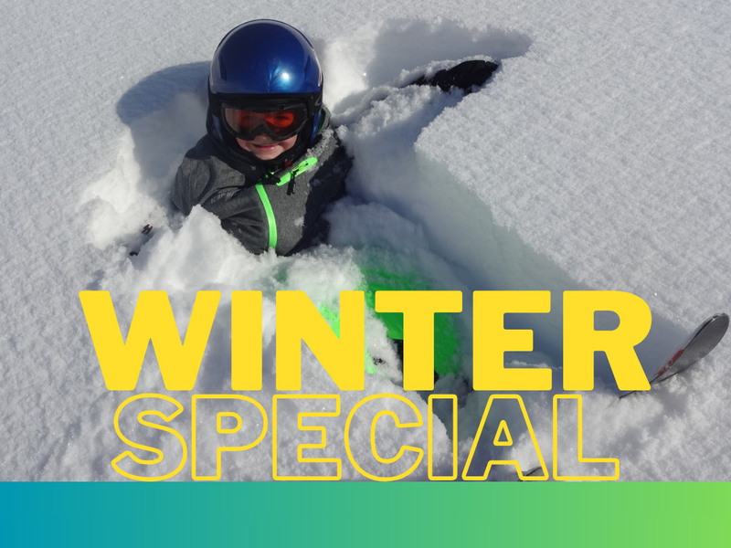 Spiel und Spaß im Schnee