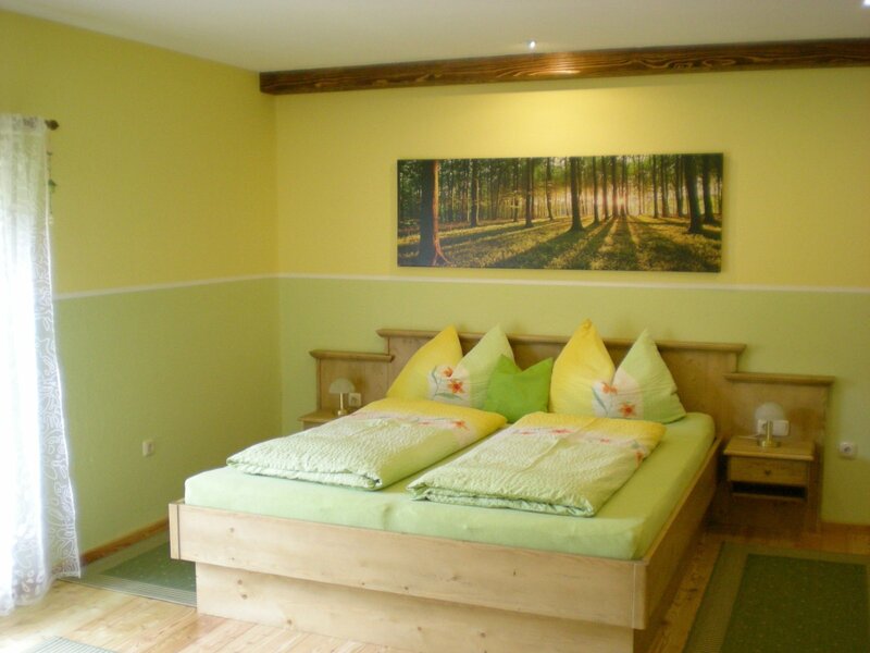 Schlafzimmer der Ferienunterkunft Sonnstein
