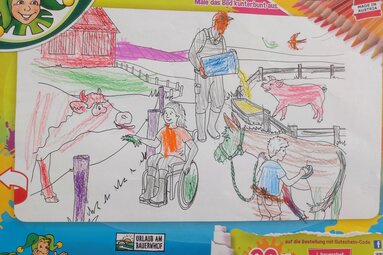 Mariella (5 Jahre) aus Linz | © Urlaub am Bauernhof SalzburgerLand