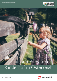 Urlaub am Baby- und Kinderbauernhof